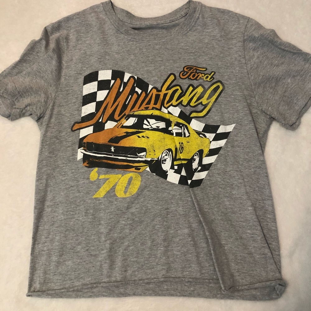 Buckle graphic t shirt